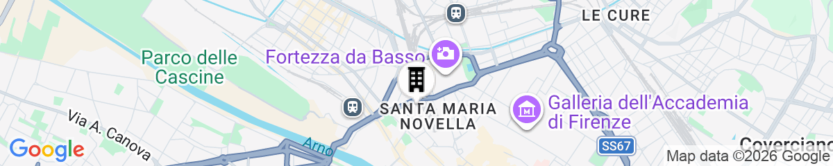 Map for MH Florence Hotel & Spa