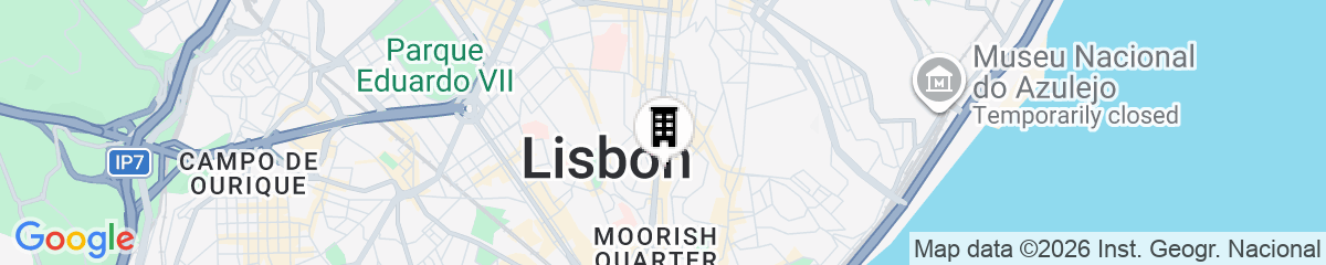 Map for Be Lisbon Hostel Intendente