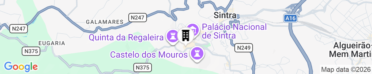 Map for Palácio de Sintra Boutique House
