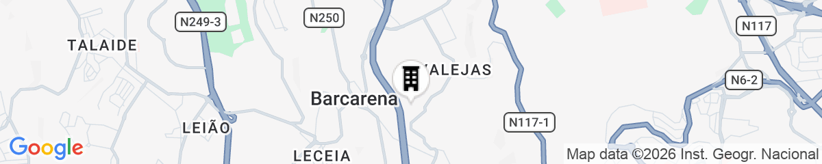 Map for HILLTOP OASIS - Lisboa Oeiras