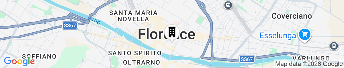 Map for Hotel Santa Croce