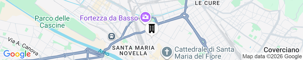 Map for Hotel Mia Cara