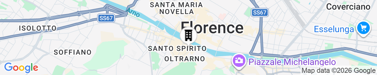 Map for Palazzo Pitti & Ponte Vecchio Cozy Flat