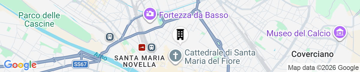 Map for Charming Suite Cavour Heart of Florence
