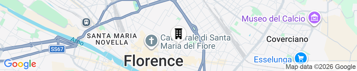 Map for Mamo Florence - Gilbe One Apartment