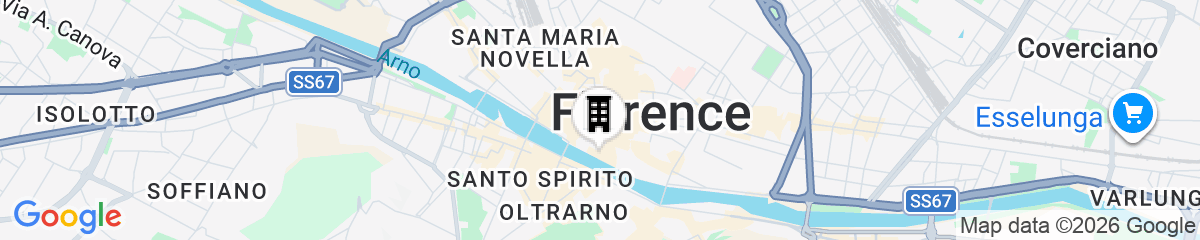 Map for Oro1 Florence Luxury Apartment by Mmega