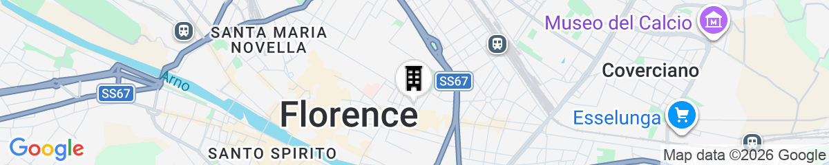 Map for Mamo Florence - Pilastri Terrace Apartment