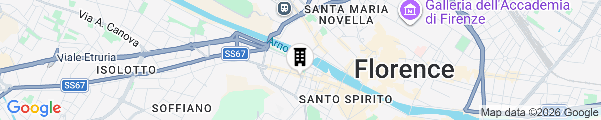 Map for Mamo Florence - Pisana Apartment