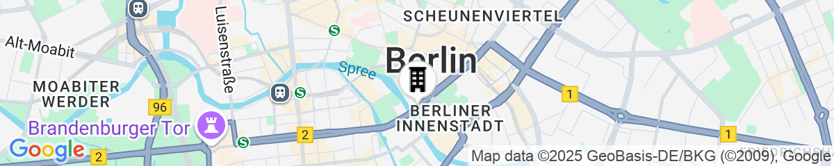 Map for Radisson Collection Hotel, Berlin