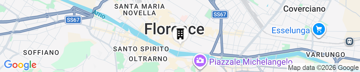 Map for Kairos by Florence Art Apartments