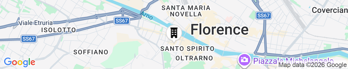 Map for Luxury Petra San Frediano by Mmega
