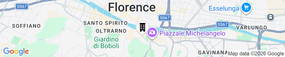 Map for Mamo Florence - Woodie Apartment
