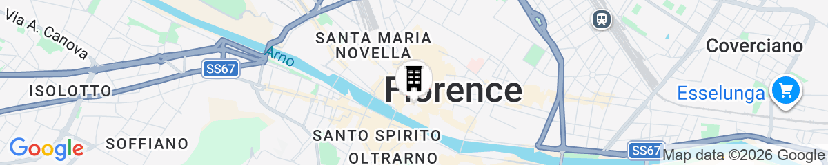 Map for Numa Florence Fiore