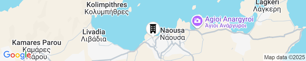 Map for Avant Mar Paros