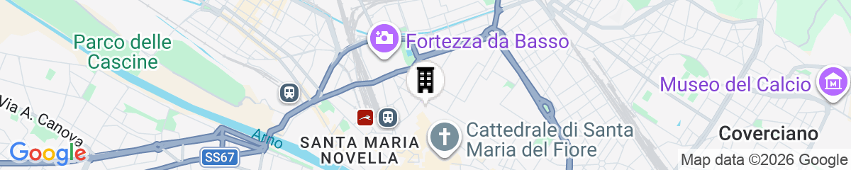Map for 1BR Apt in Via Panicale by Sea N' Rent