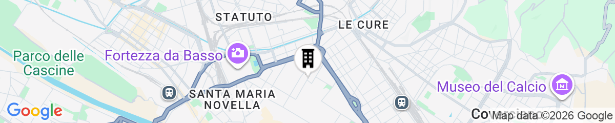 Map for Mamo Florence - Cavour Apartments