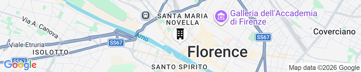 Map for Porcellana 4 in Florence