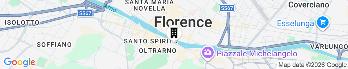 Map for Wine Apartments Florence Vernaccia