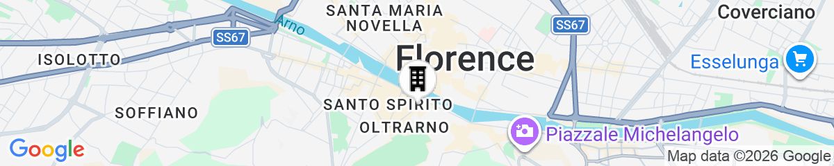 Map for Ponte Vecchio White by Mmega