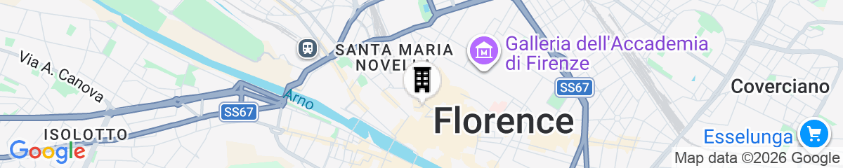 Map for Wine Apartments Florence Moscato