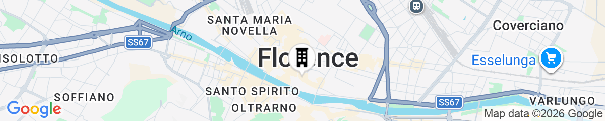 Map for Uffizi Suite I