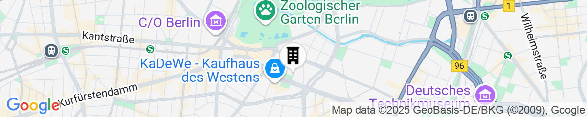 Map for ibis Berlin Kurfürstendamm