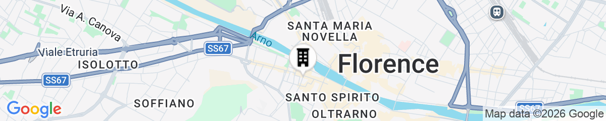 Map for Appartamenti degli Artisti by Mmega