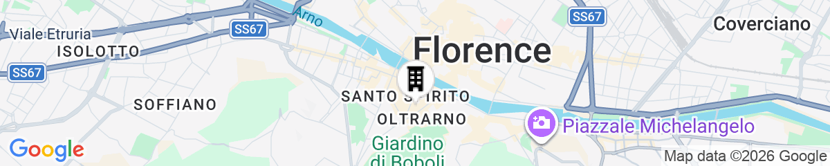 Map for Wine Apartments Florence Dolcetto