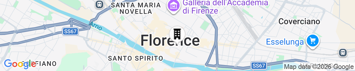 Map for Mamo Florence - Vigna Vecchia Studio