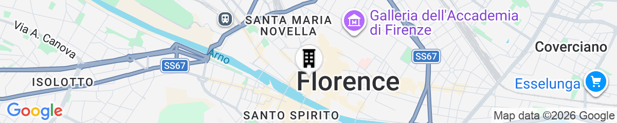Map for Wine Apartments Florence Ribolla
