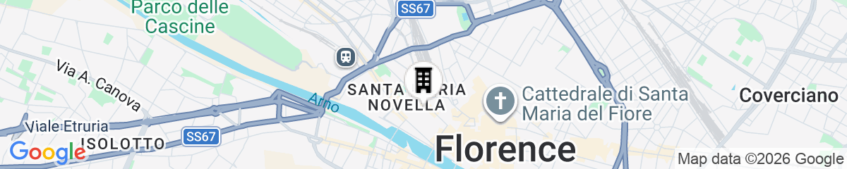 Map for Mamo Florence - Charlize Apartment