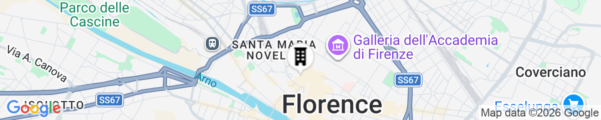 Map for Apartment in the heart of Florence