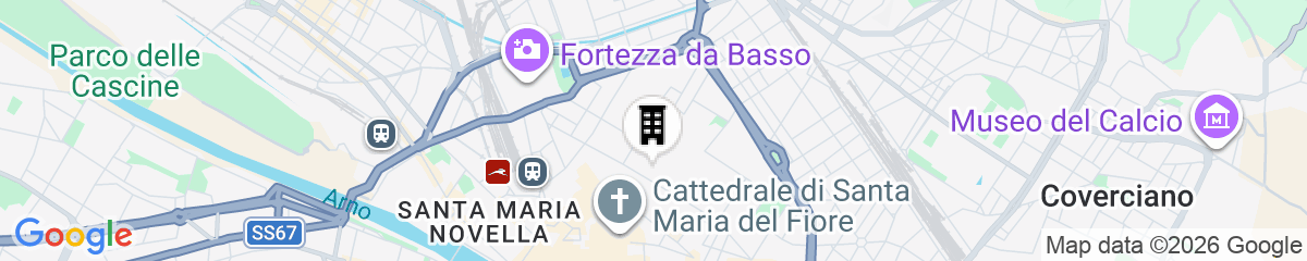 Map for Mamo Florence - Academy House