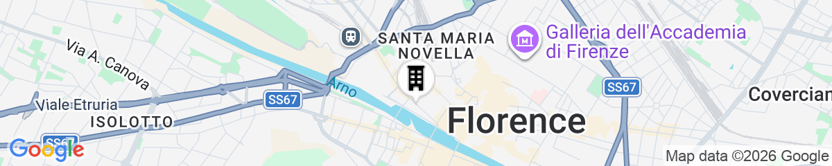 Map for Mamo Florence - Dimora Ognissanti Apartment