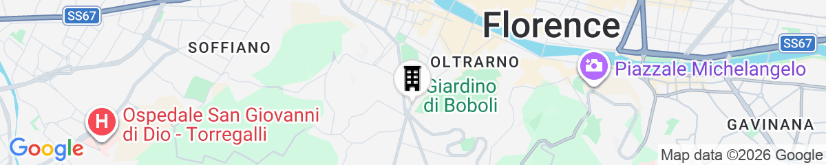 Map for Mamo Florence - Boboli Apartment