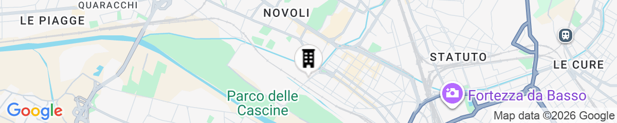 Map for aparto Florence Manifattura