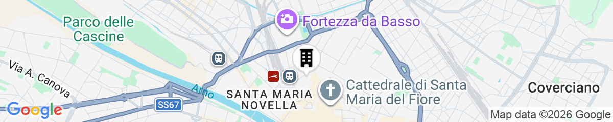Map for Ostello Bello Firenze