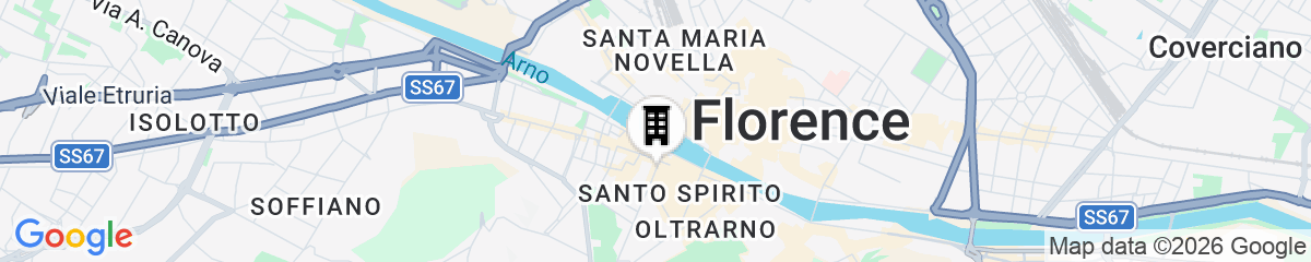 Map for Oltrarno Splendid