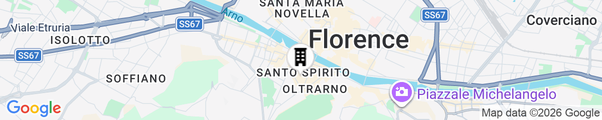 Map for SPIRIT OF FLORENCE Boutique Rooms