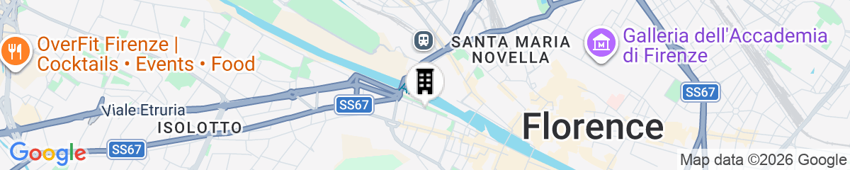 Map for La Fonderia Firenze