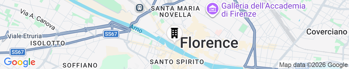 Map for Residenza Vespucci