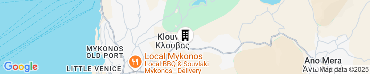 Map for Le Palme Mykonos