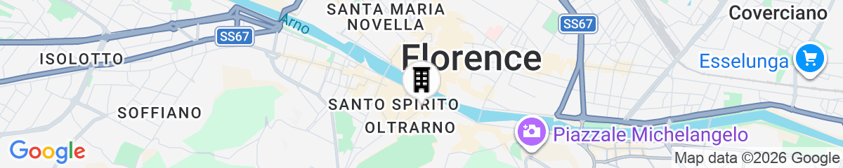 Map for Florence Old Bridge