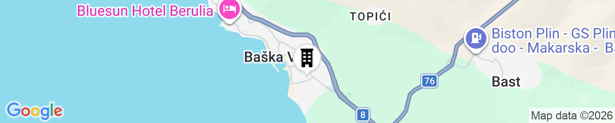 Map for Boutique hotel Noemia