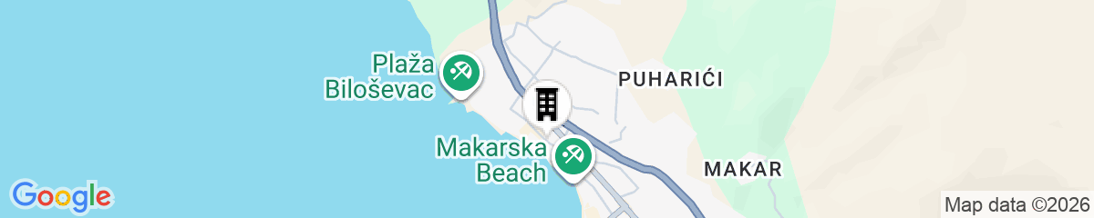 Map for [PLACES] Dalmacija by Valamar