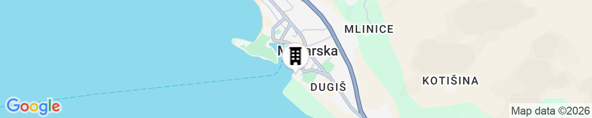 Map for Hotel Osejava