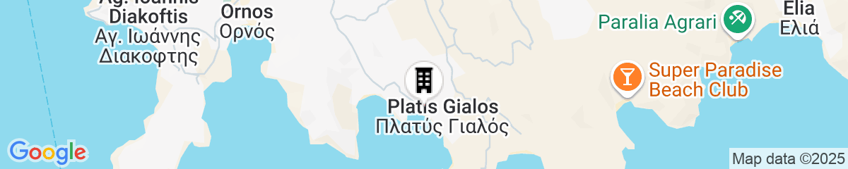 Map for Myconian Ambassador Hotel Relais & Chateaux