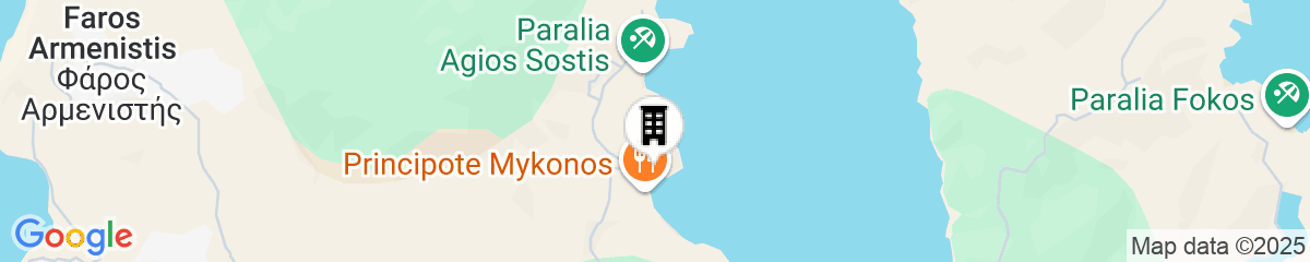 Map for Panormos Village Hotel