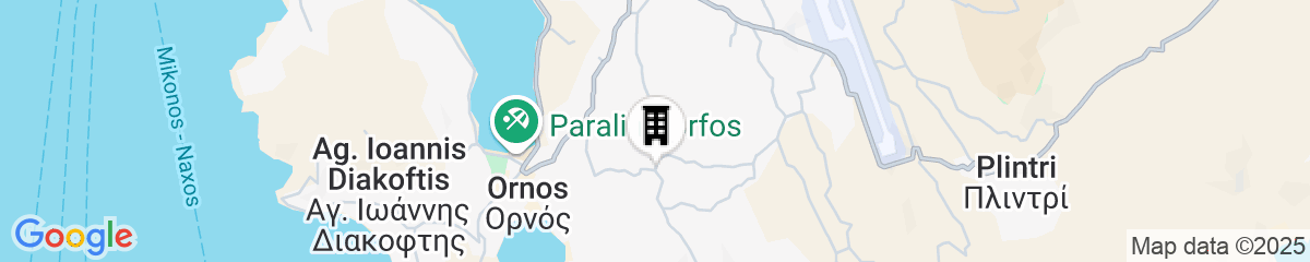 Map for Anna Maria Mykonos Hotel