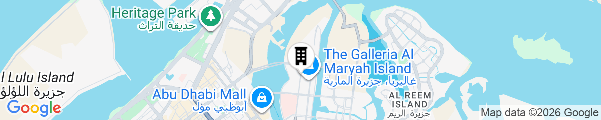 Map for Four Seasons Hotel Abu Dhabi at Al Maryah Island